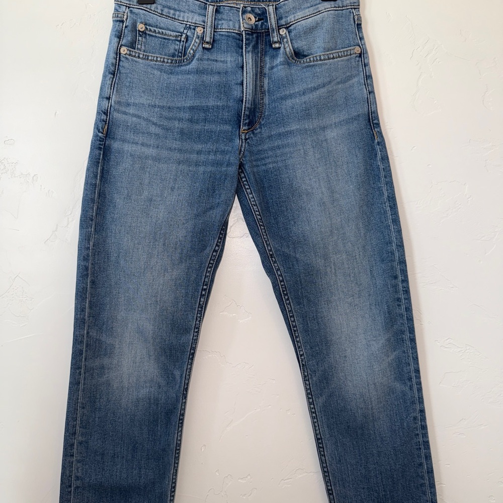 rag & bone Blue Slim Jeans with Vintage Appeal
